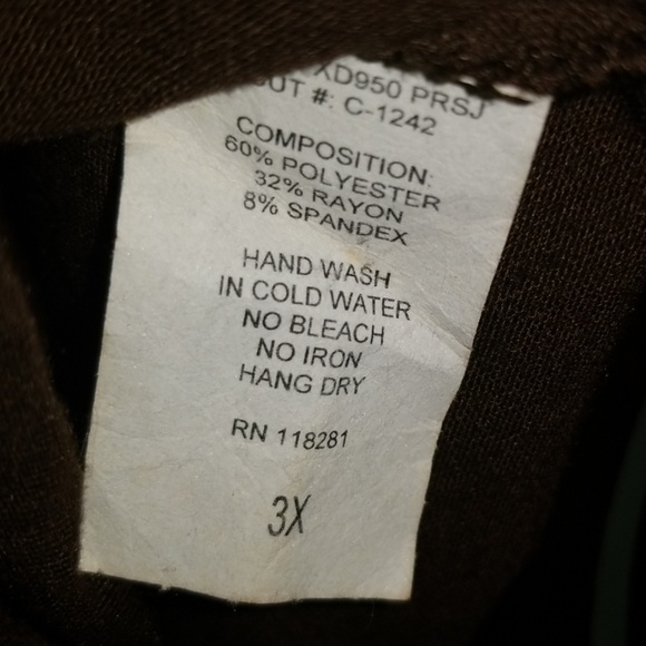 *SOLD* Brown halter shirt/dress - Picture 8 of 8